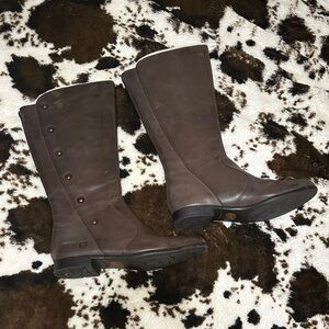 Born Dark Brown Women's Leather Boots